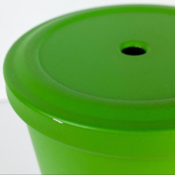 STARBUCKS 2014 Kelly Green Matte Cold Tumbler 16oz - Picture 4 of 5